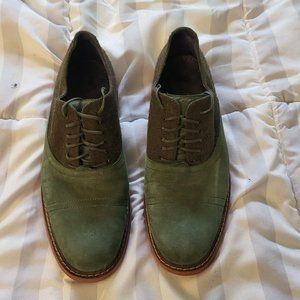 Cole Haan  - Men's Suede Shoes - Green